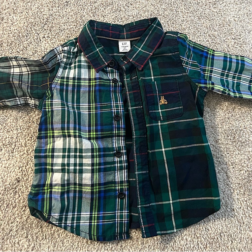 Gap Button Up Top